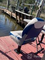 img 1 attached to XGEAR Deluxe Low/High Back Boat Seat, Fold-Down Fishing Boat Seat review by Chris Nako