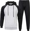 sweatsuits tracksuit athletic sweatshirt sweatpants men's clothing in active logo