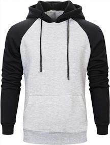 img 2 attached to Sweatsuits Tracksuit Athletic Sweatshirt Sweatpants Men's Clothing in Active