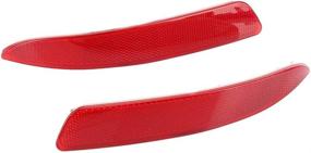 img 4 attached to 🔴 Red Rear Bumper Reflector, Fit for E70 X5 2007-2013 (Left & Right) - 63217158949, 63217158950