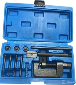 img 2 attached to 13-Piece Motorcycle Chain Breaker Set - SOFEDY Chain Rivet Removal Tool Kit with Cutter, Sturdy Design and Blue Carrying Case - Fits 520/525/530/630 Pitch - Ideal for Motorcycle Bike Chains