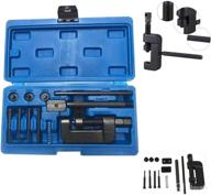 13-piece motorcycle chain breaker set - sofedy chain rivet removal tool kit with cutter, sturdy design and blue carrying case - fits 520/525/530/630 pitch - ideal for motorcycle bike chains logo