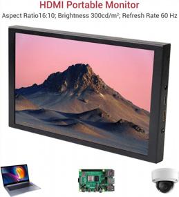 img 3 attached to ELECROW 8" Portable Touchscreen for Raspberry Pi, 1280X800P Display, Integrated Speakers & HDMI Support
