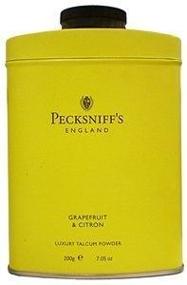 img 1 attached to 🍇 Pecksniffs Grapefruit & Citron Luxury Talcum Powder: Authentic 7.05 Oz. England-made