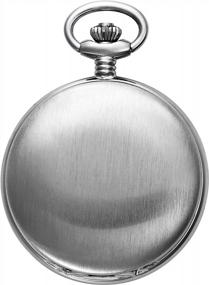 img 2 attached to Exquisite Charles Hubert Paris Finish Quartz Pocket: An Elegant Timepiece