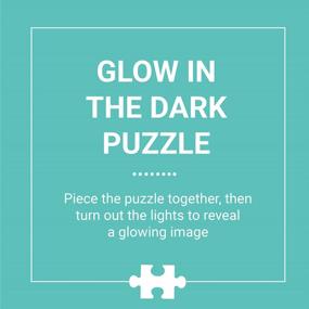 img 2 attached to Mudpuppy Dinosaur Glow-In-The-Dark Puzzle, 100 Pieces, 18”X12” –Perfect For Kids Age 5+ - Colorful And Glowing Illustrations Of Dinosaurs And Prehistoric Life - Award-Winning Glow In The Dark Puzzle, Multicolor (9780735345720)