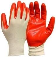 nitrile dip gloves 5 pack cleaning supplies logo