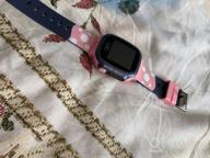 img 2 attached to 📱 PALEOHORA Y92 Smart Watches PRO for Kids - GPS Tracker, SOS Button, Camera, Flashlight, Full Touch HD IPS Screen (Pink) - Compatible with iOS/Android review by Anastazja Zawada ᠌
