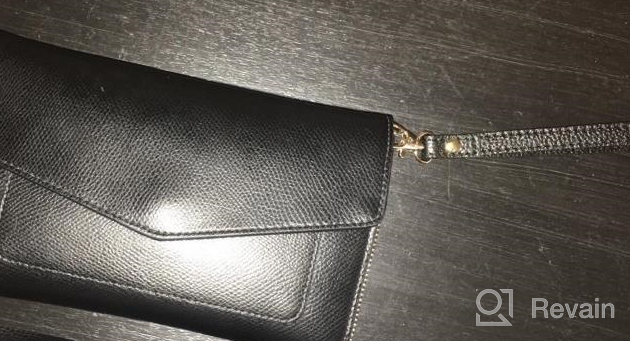 img 1 attached to Upgrade Your Style With SeptCity Genuine Leather Wristlet Keychain For Clutch Wallet And Cellphone review by Nick Singh