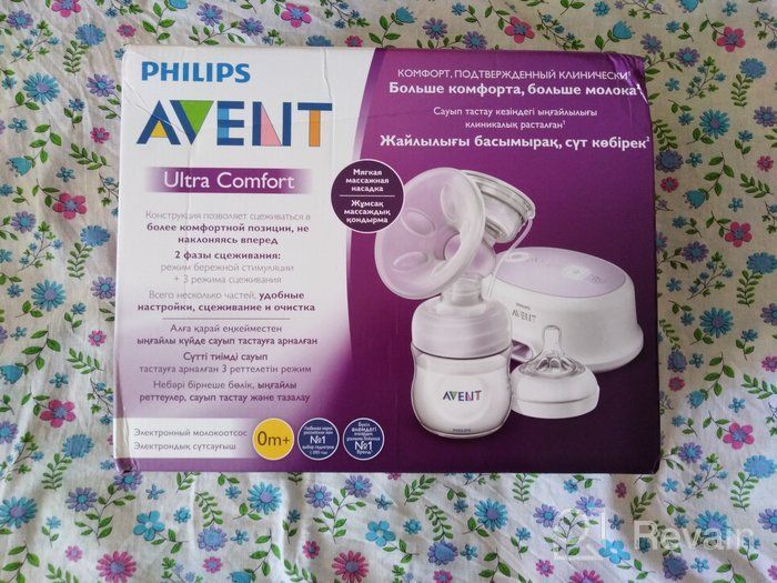 img 2 attached to Philips AVENT Ultra Comfort SCF332/31 electric breast pump, white review by Anastazja Woitiul ᠌