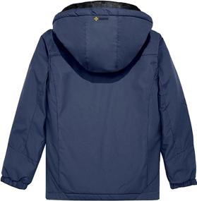 img 3 attached to 🧥 GEMYSE Waterproof Fleece Jacket: Ultimate Windproof Boys' Clothing in Jackets & Coats