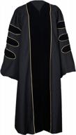 premium doctoral graduation gown with velvet - graduationforyou logo