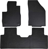 🚗 custom fit chevrolet equinox car floor mats 2018-2022 - heavy duty rubber, odorless and washable (black) логотип