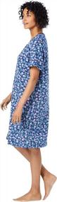 img 1 attached to Chic And Comfortable: Dreams & Co. Plus Size Print Sleepshirt For A Peaceful Night'S Rest