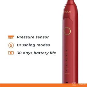 img 3 attached to 🦷 WOLK Pressure Rechargeable Whitening Toothbrush