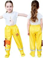 jellyuu toddlers waterproof trousers lightweight apparel & accessories baby boys : clothing logo