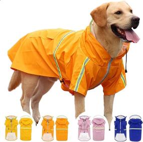 img 4 attached to Sunmuxier Raincoat Adjustable Jackets XXXX Large