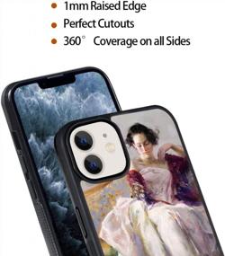 img 1 attached to 5PCS Sublimation Blanks IPhone 12Mini Cases - Soft Rubber Shockproof Phone Covers With Anti-Slip Protection For DIY Printing (5.4 Inch)