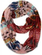 зимний шик: оставайтесь уютными и стильными с большими шарфами infinity loop от corciova для женщин логотип