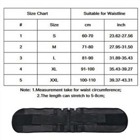 img 3 attached to HOPEFORTH Lumbar Support Back Brace Belt Compression Waist Breathable Design - Lower Back Pain Relief For Men And Women