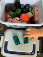 img 1 attached to Get Fun And Educational Magnetic Robots - 35PCS Kids Blocks Set With Storage Box - STEM Toy With Stacking Robots For Boys And Girls Ages 3-6 - Gifts2U Style A review by Sean Moran