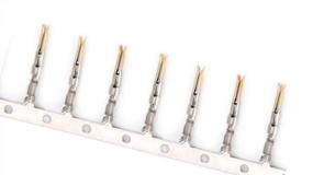 img 3 attached to CompuCablePlusUSA.Com Best D-Sub Crimp Pins, 50 PCS/Pack. (High Density Female)