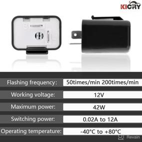 img 3 attached to Adjustable Electronic Motorcycle Replacement Universal