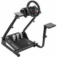 marada racing wheel stand height adjustable g920 driving simulator cockpit logitech g25 g27 g29 g920 racing wheel shifter and pedals not included(only stand) logo