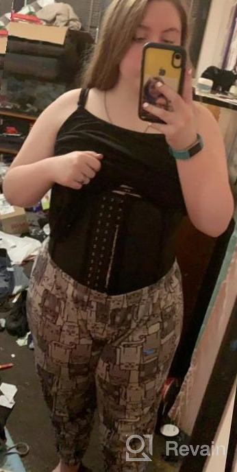 img 1 attached to SHAPERX Waist Trainer: Get An Hourglass Figure With Latex Underbust Corsets Cincher! review by Paul Martindale