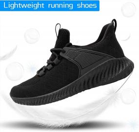 img 1 attached to Akk Women'S Running Shoes: Lightweight, Non-Slip Gym Mesh Sneakers For Walking, Tennis, Training & Outdoor Sports.