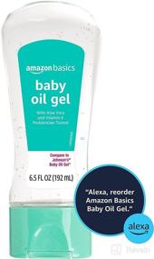 img 2 attached to 👶 Amazon Basics Baby Oil Gel with Aloe & Vitamin E, 6.5 Fluid Ounce, 1-Pack: Previously Solimo - Top-Rated Baby Oil for Nourishing and Moisturizing Your Little One's Skin