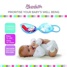 img 2 attached to Pacifier Akeekah Container Nippleshield Eco Friendly Baby Care