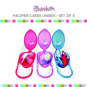 img 3 attached to Pacifier Akeekah Container Nippleshield Eco Friendly Baby Care