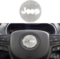 steering accessory interior compatible cherokee logo