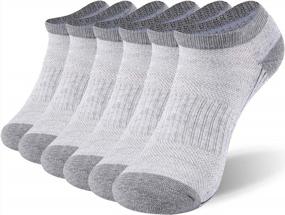img 4 attached to Bamboo Socks By Sunew - Soft, Cushioned, And Moisture-Wicking Unisex Workout Ankle/Crew Socks In 1/3/6 Pairs