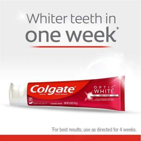 img 1 attached to Sparkling 🌟 Colgate Optic White Toothpaste