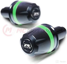 img 3 attached to MC Motoparts V-RANGER CNC Bar Ends Sliders Compatible With GSX-R GSXR 600 750 96-19 17 18 GSX-R 1000 K1-K9 (Green)