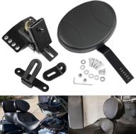 🛵 benlari adjustable driver backrest - plug-in backrest for harley davidson touring models - street glide, road glide, road king, electra glide (1997-2022) логотип