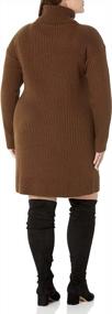 img 1 attached to Women'S Turtleneck Dress: Drop Kayden Cozy - Look & Feel Great!