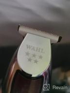 img 1 attached to Wahl Compatible Adjustable Double Wide Trimmer Replacement Blade #2215 For Detailer Corded/Cordless, And 5 Star Series Detailer 8081 With Ceramic And Silver Blades review by Damon Fuqua