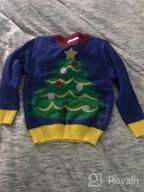 img 1 attached to 🎄 Boys' Clothing: Tipsy Elves Christmas Lights Sweater review by Paul Powell