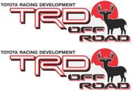 enhance your offroad style with trd deer stickers - set of 2 логотип