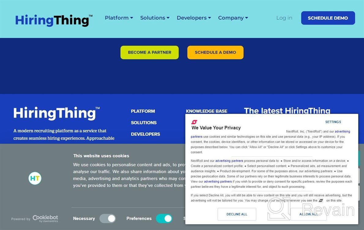 img 1 attached to HiringThing review by Alex Solano