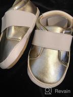 img 1 attached to Premium Soft Sole Moccasin Sneakers For Infant Boys And Girls With Tassels And Anti-Slip Soles: Perfect Prewalker First Walker Shoes review by Andre Brignac