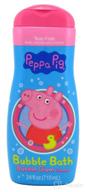 peppa pig bubble bath ounce logo