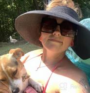 img 1 attached to Stay Stylish And Sun-Protected With Our Women'S Foldable Straw Hats For The Beach, Adjustable And Packable With A Wide Brim Cap! review by Ronnie Dunn