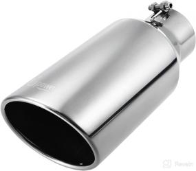 img 4 attached to Upower Exhaust Tailpipe Stainless Universal