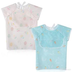 img 4 attached to Little Dimsum Sleeves Waterproof Toddlers
