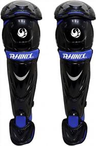 img 1 attached to Youth Baseball Gear - PHINIX Catcher Chest Protector And Leg Guards For Ages 9-12