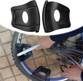 img 1 attached to KOHUIPU Set of 2 Wheel Rimshield Shield 🛡️ Protectors – Motorcycle Bike ATV Quad Tyre Tire Installation Tool
